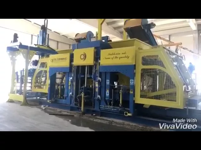 Линия вибропрессования GLOBMAC KB36 Turbo Plus
