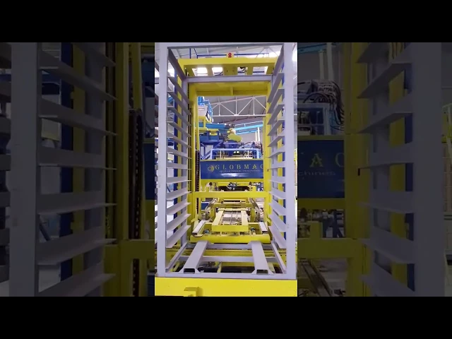 Линия вибропрессования КВ36 кассетного типа с системой "колормикс"